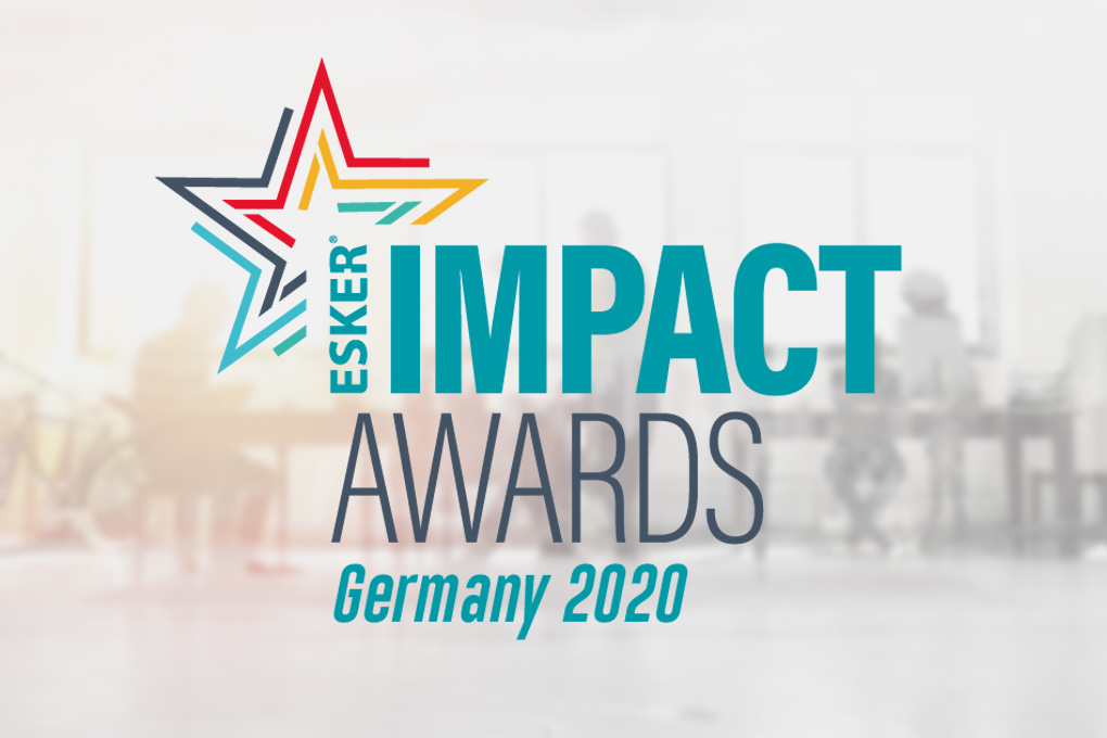 Gezeigt wird das offizielle Logo der Esker Impact Awards 2020 Germany.